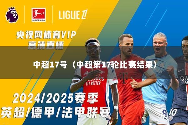中超17号（中超第17轮比赛结果）